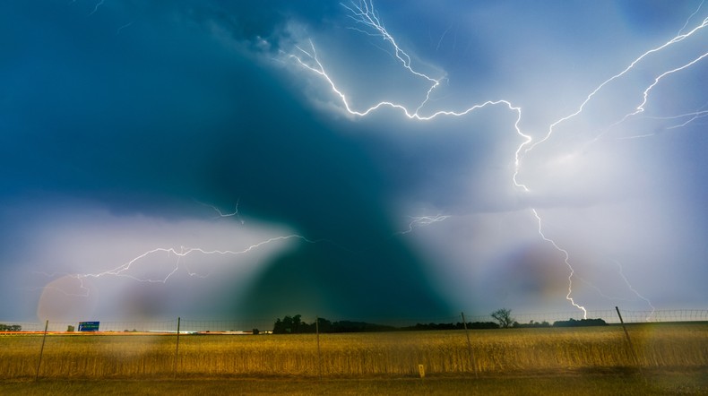 Przechodzące przez Wielkopolskę burze