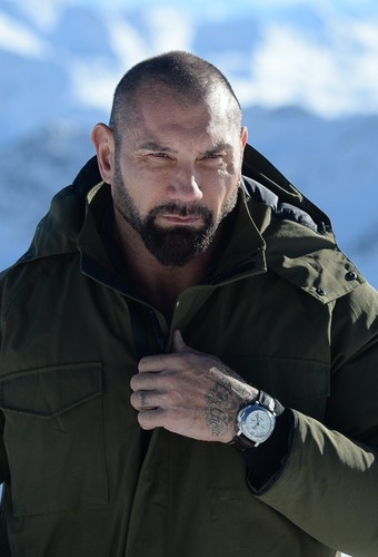 Dave Bautista w austriackim Soelden