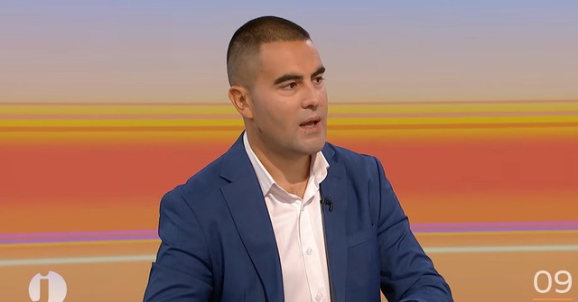 Vlade Radulović, voditelj Jutarnjeg programa RTS FOTO: Jutjub Jutarnji RTS