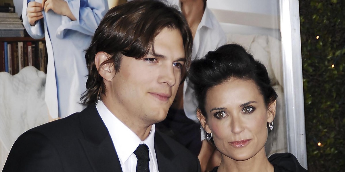 Demi Moore i Ashton Kutcher