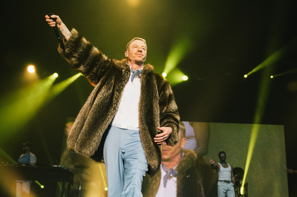 Macklemore w warszawskiej hali centrum Expo XXI