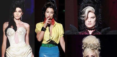 Modelki Gaultiera jak Amy Winehouse