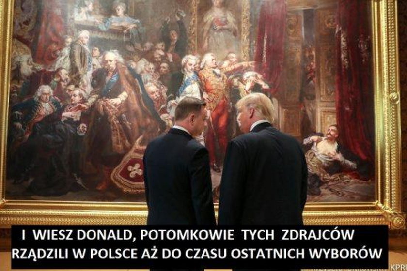 Donald Trump w Polsce. Najlepsze memy