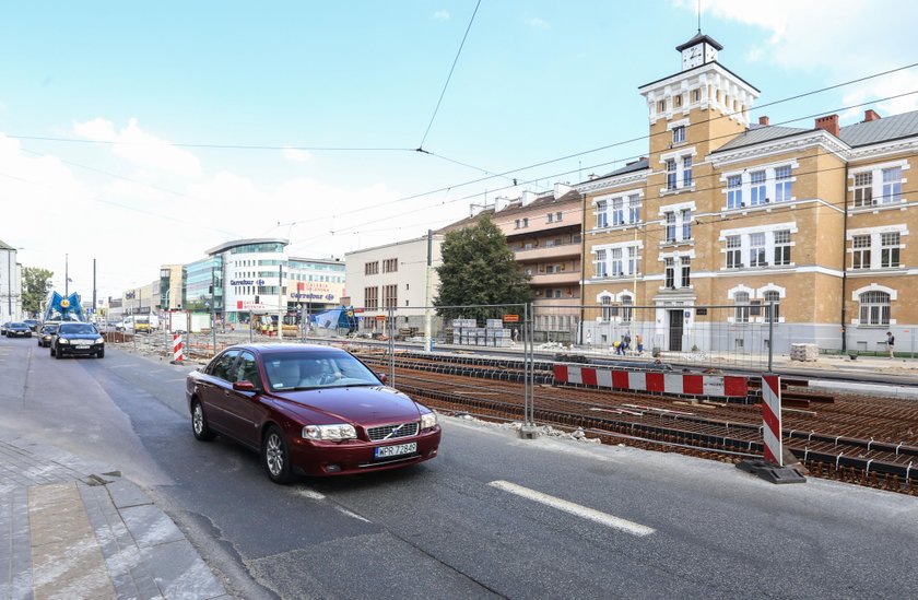 Tramwaje nie jadą na pl. Wileński