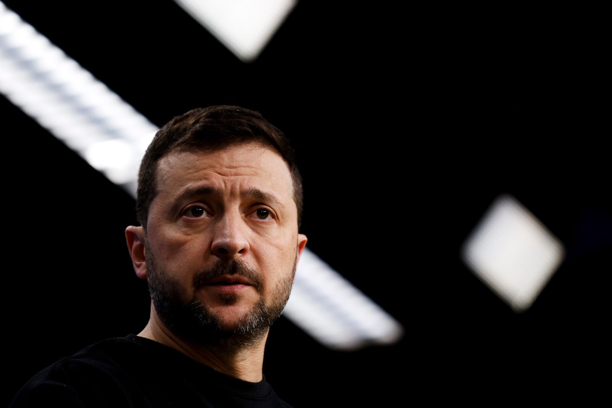 Ukrajinský prezident Volodymyr Zelenskyj.