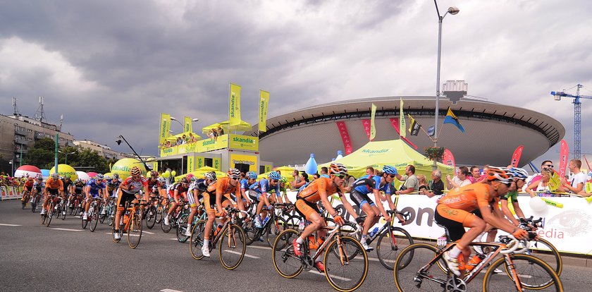 Jadą kolarze Tour de Pologne