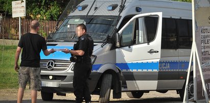 Policjanci przyjechali po pizzę