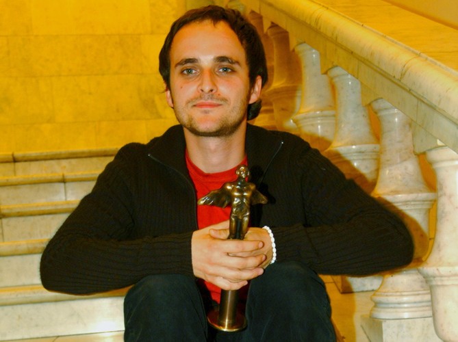 Artur Rojek z Fryderkiem 2001 za najlepszy album roku