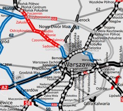 Wylot drogi S7 z Warszawy w kierunku Gdańska. Kierowcy czekają na tę trasę