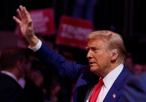 Donald Tramp u Medison Skver Gardenu 27. oktobra