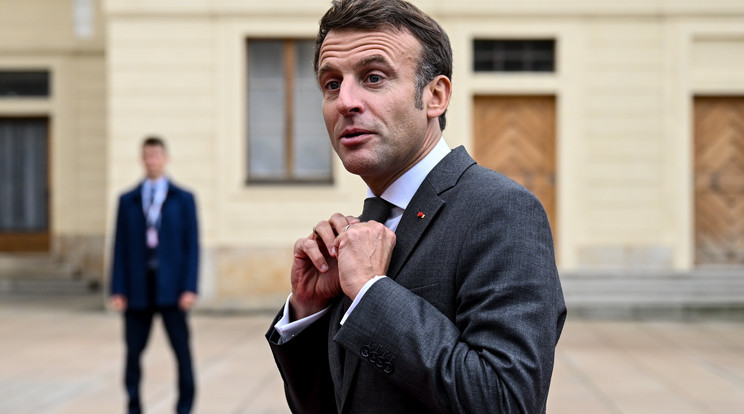 Radikális csoport akart a francia elnök életére törni / Fotó: MTI/EPA/Filip Singer