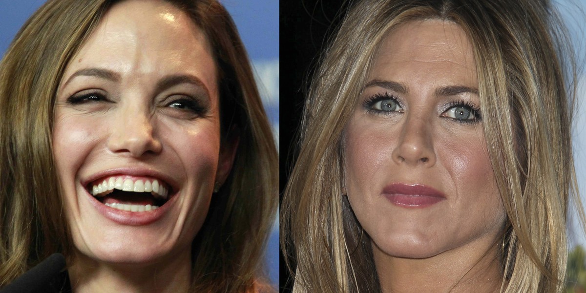 Angelina Jolie, Jennifer Aniston