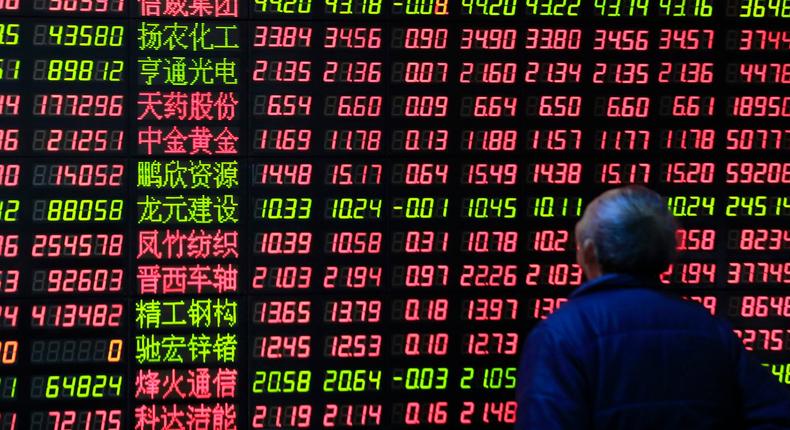 China Chinese Trader Shanghai Stocks