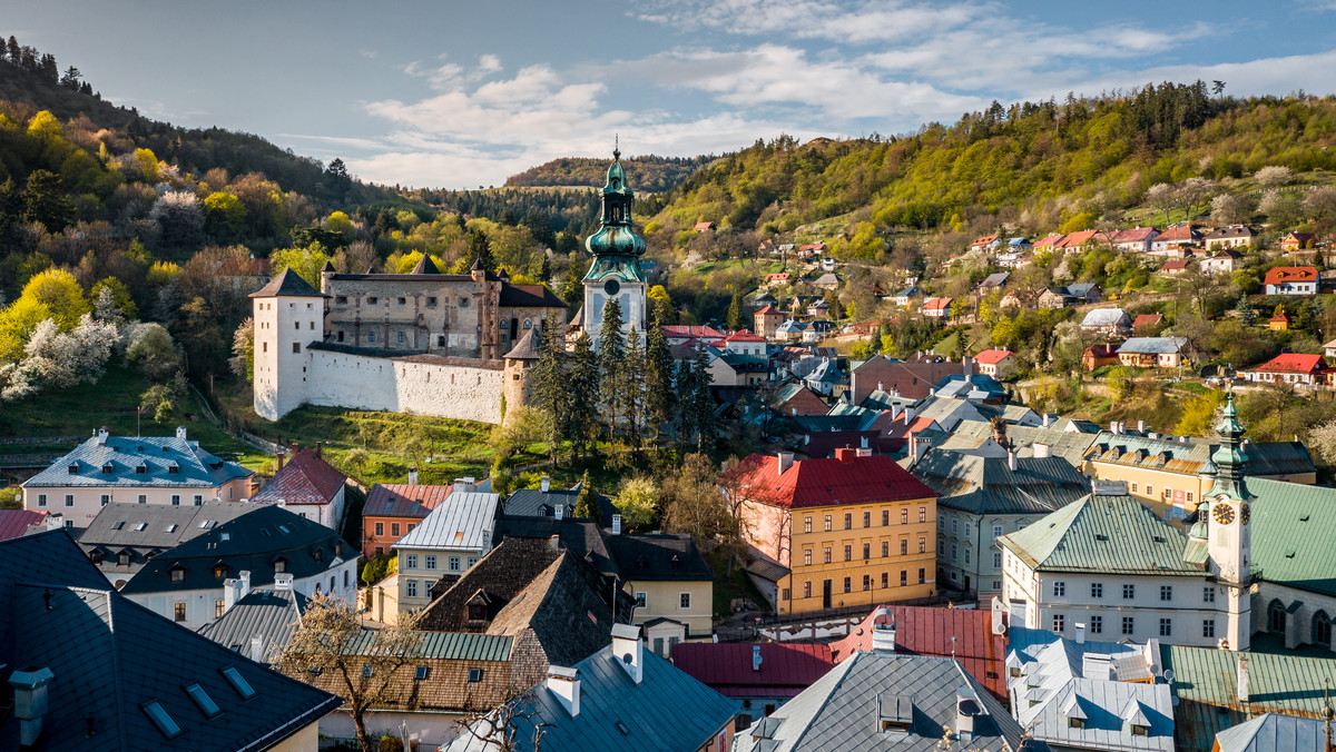 Bańska Szczawnica (Banska Stiavnica) - górnicze miasteczko w Górach Szczawnickich