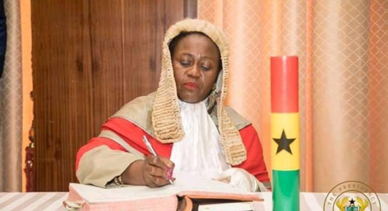 Justice Gertrude Araba Esabaa Torkornoo, a justice of the Supreme Court