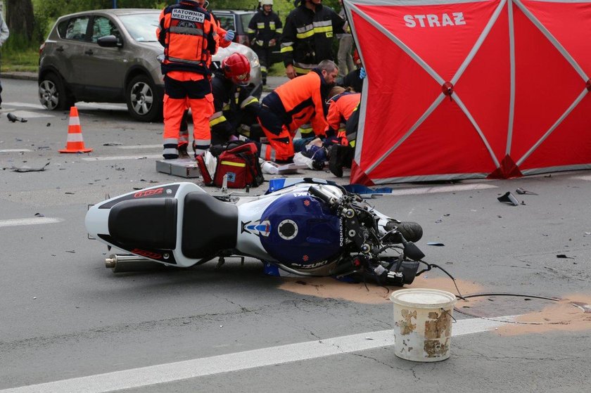 Tragiczny wypadek w Opolu. Nie żyje motocyklista