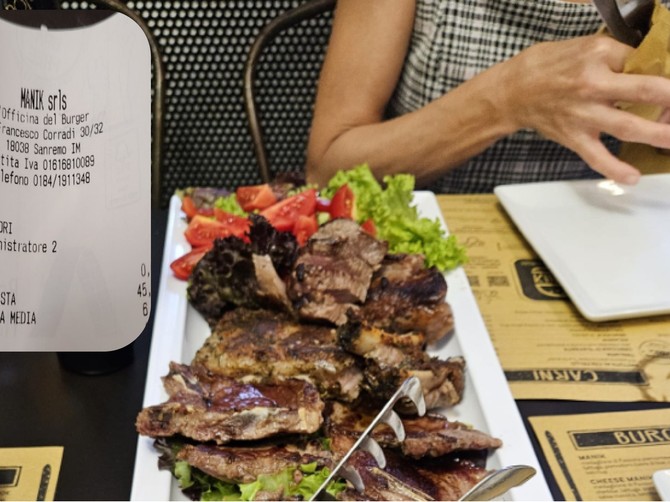 Račun troje Srba iz restorana u Sanremu zabezeknuto komentariše ceo Balkan, cene su šok