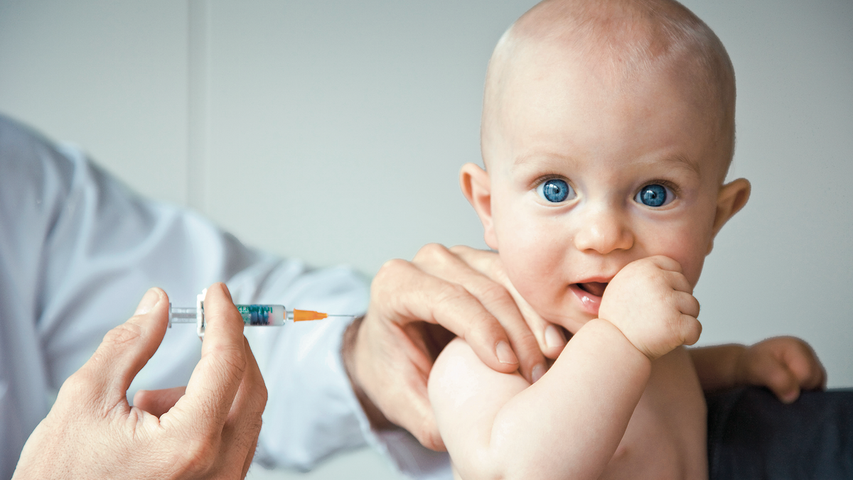 szczepionka, zastrzyk, dziecko