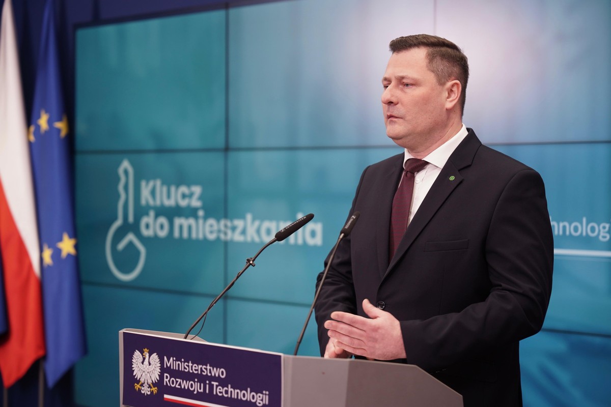 Minister rozwoju Krzysztof Paszyk