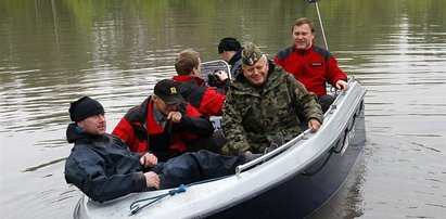 Lansują się na powodzi