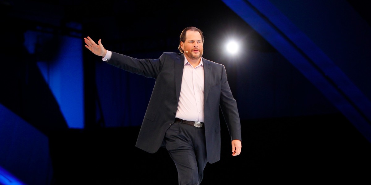 Salesforce CEO Marc Benioff.