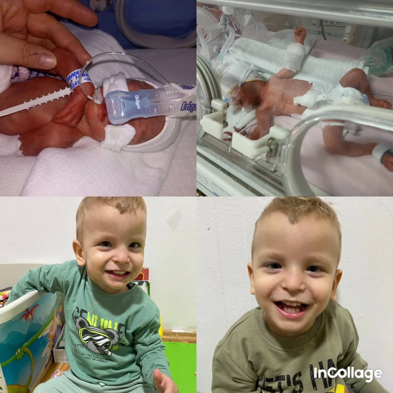 Vasilije - od inkubatora do snažnog dečaka širokog osmeha