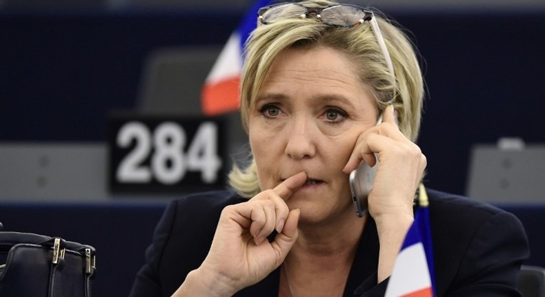 French far-right leader Marine Le Pen is running for the French presidency, with the first round of voting on April 23