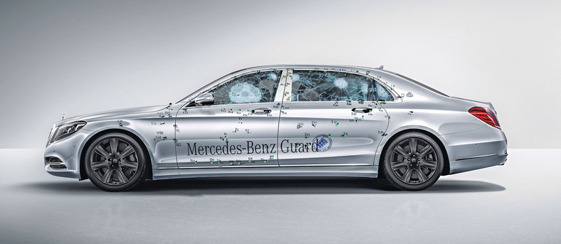 Pancerny Mercedes-Maybach S 600 Guard