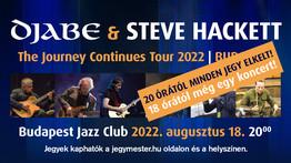 A magyar Djabe zenekarral turnézik a Genesis gitárosa, Steve Hackett 