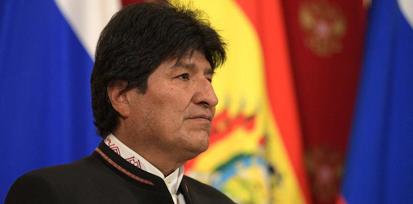 Prezydent Boliwii Evo Morales publicznie ogłosił swą dymisję