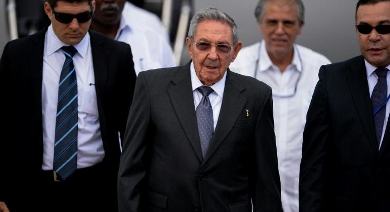 Cuban President Raul Castro says he was willing to pursue respectful dialogue and cooperation on issues of common interest with the new government of President Donald Trump