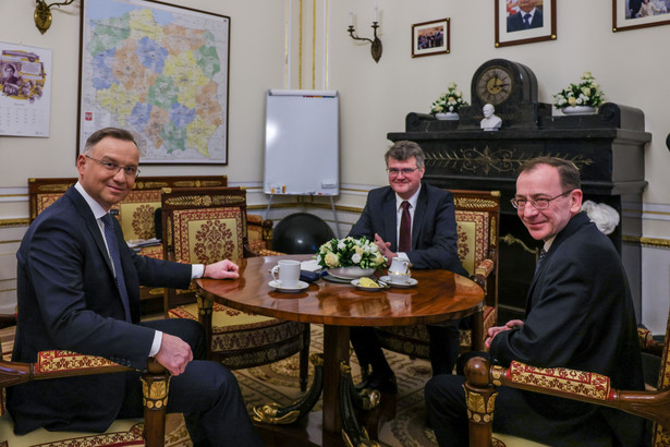 Andrzej Duda, Mariusz Kamiński, Maciej Wąsik