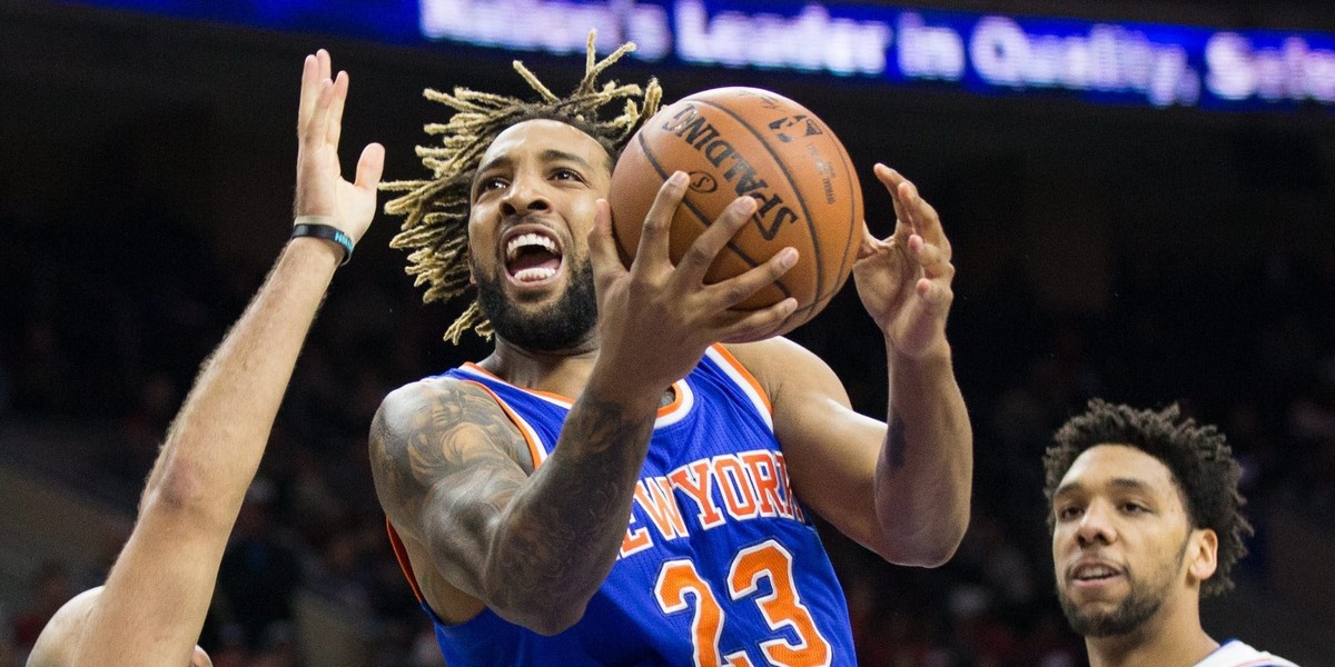 Knicks Derrick Williams.