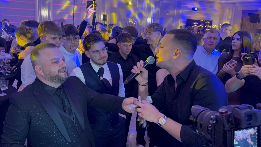 Borko Radivojević, veselje