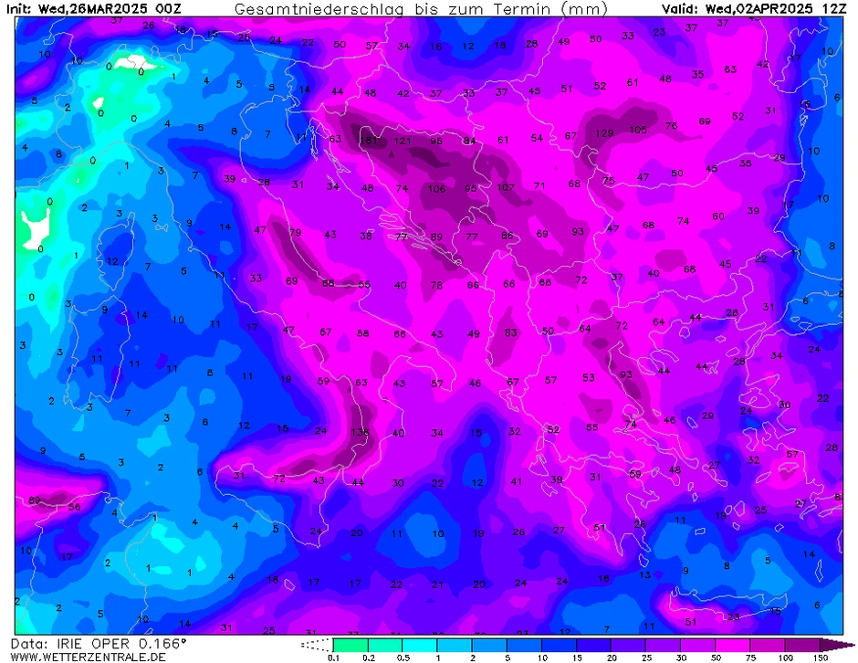 Od 50 do 100, ali i više litara kiše pašće do kraja nedelje