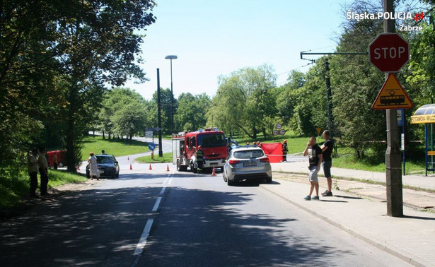 Tragedia w Zabrzu. Ojciec wiózł motocyklem 4-letniego syna. Dziecko zginęło w wypadku [FOTO]