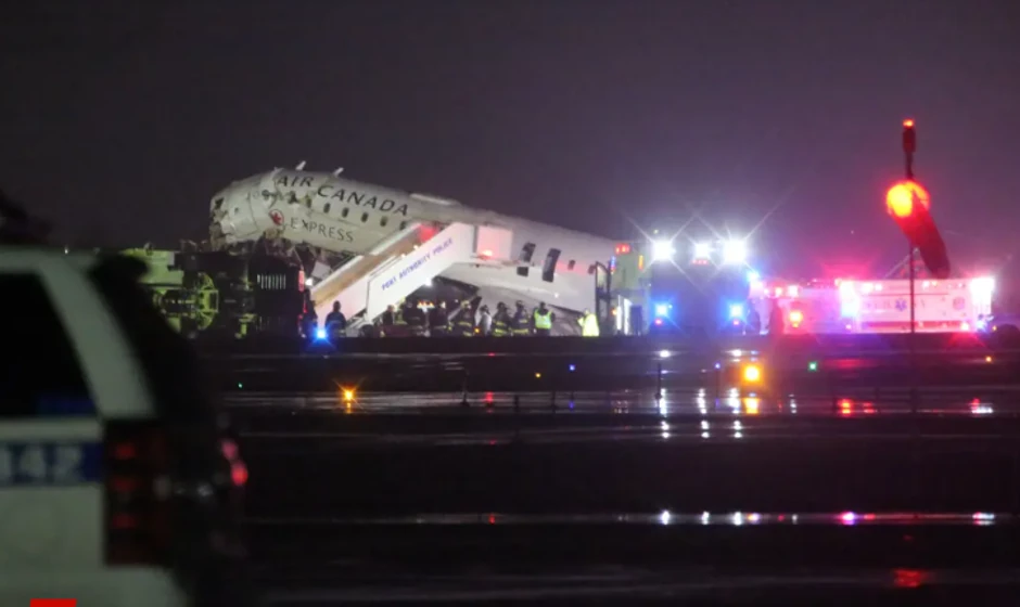 Oštećen kanadski avion na aerodromu u Njujorku