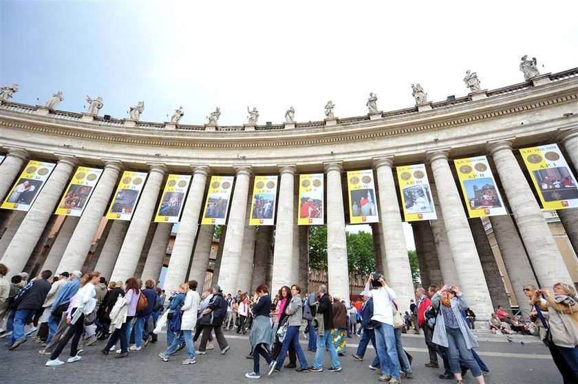 Rzym przed beatyfikacją Jana Pawła II