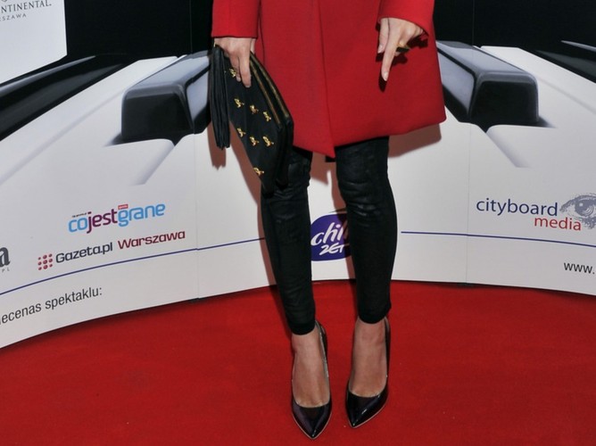 Nogi Aleksandry Kwaśniewskiej