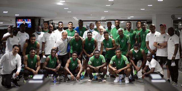 It S A Full House In Super Eagles Camp Following The Arrival Of Kelechi Iheanacho Who Was Delayed By Flight Mix Up Pulse Nigeria