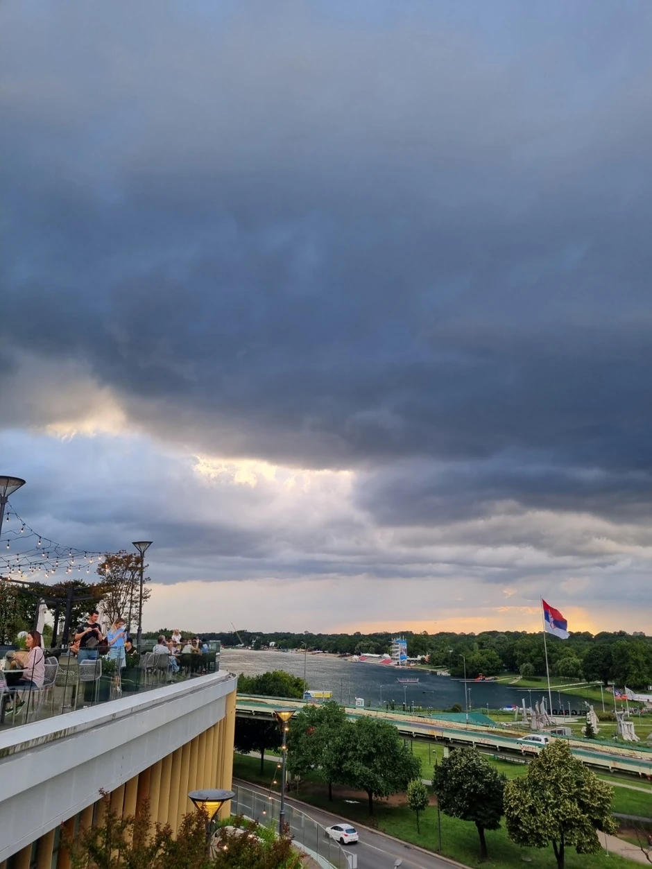 Ada Ciganlija nevreme