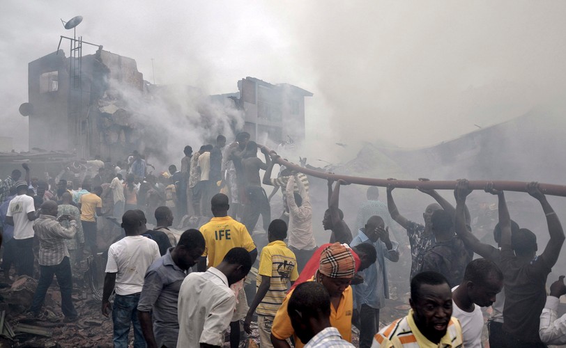 Tragiczna katastrofa samolotu w Nigerii
