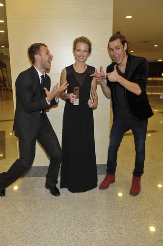 Mateusz Banasiuk, Marta Nieradkiewicz i Bartosz Gelner