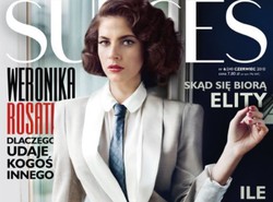 Weronika Rosati niczym gwiazda starego kina