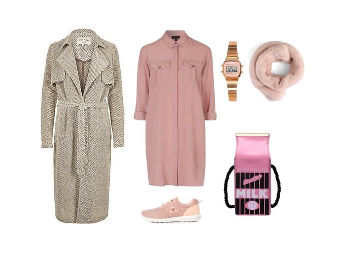 STYLIZACJE z płaszczem overseize