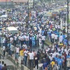 Mammoth crowd as MC Oluomo leads 5m persons’ rally for Tinubu in Lagos.