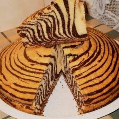 Zebra torta