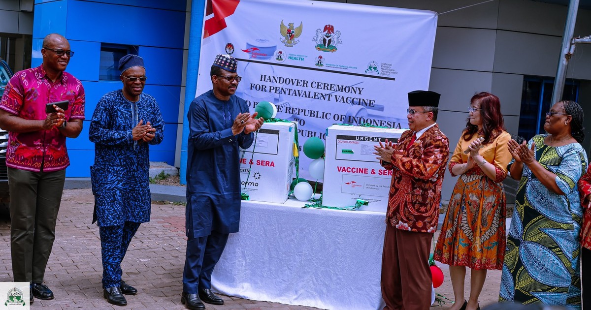 Indonesia donates 1.58m doses of Pentavalent Vaccines to Nigeria - Vimarsana News