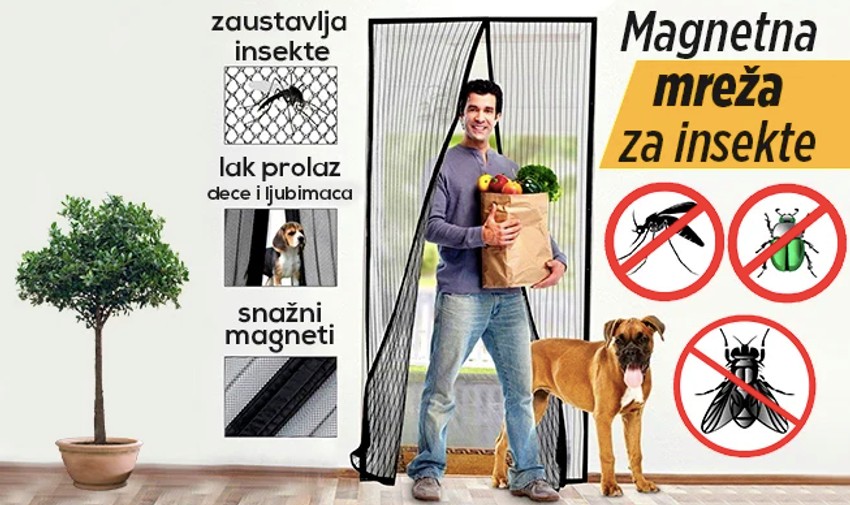 magnetna mreža za komarce