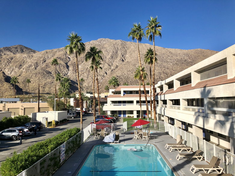 Motelowa panorama Palm Springs